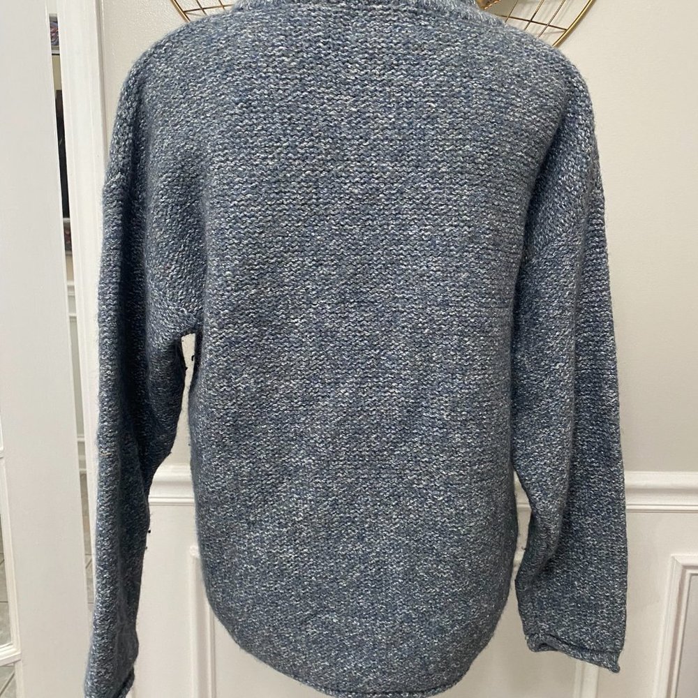 Structure Le Collezioni | Grey Pullover Wool Sweater - Picture 4 of 8